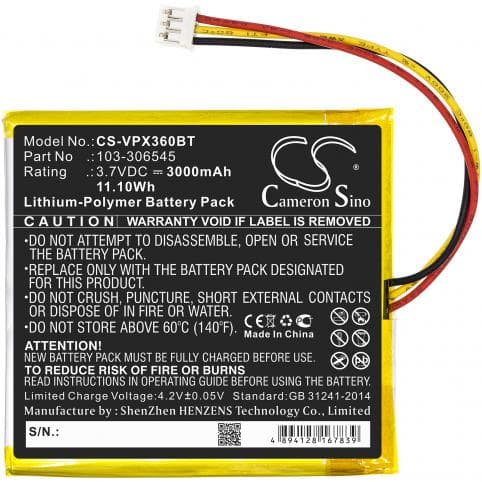 Batterie pour Visonic 103-306545