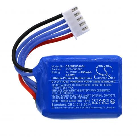 Batterie pour Euhr 1100-000080