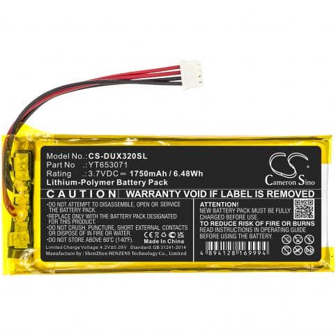 Batterie pour Xduoo YT653071