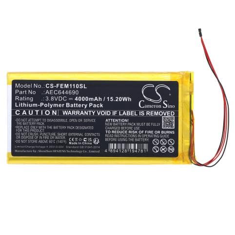 Batterie pour Fiio AEC644690