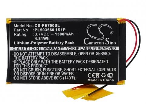 Batterie pour Fiio PL503560 1S1P