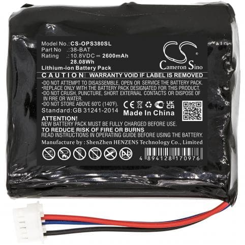 Batterie pour Olympus 38-BAT