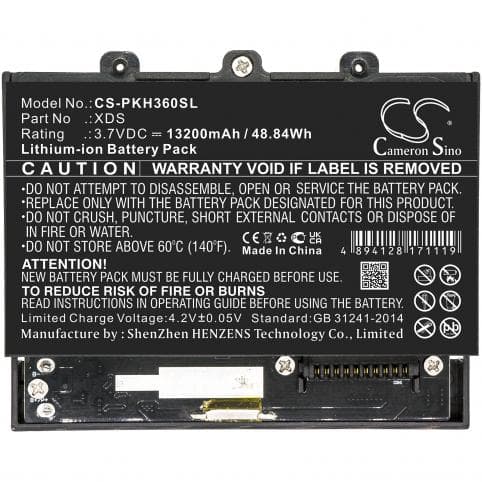 Batterie pour Peaktech XDS