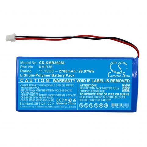 Batterie pour Kanomax KM R36