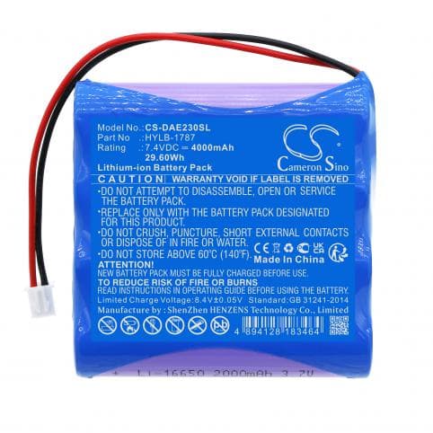 Batterie pour Deli HYLB-1787