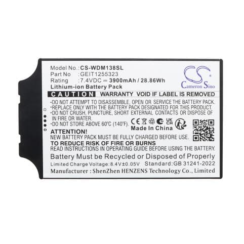 Batterie pour Waygate LI-138