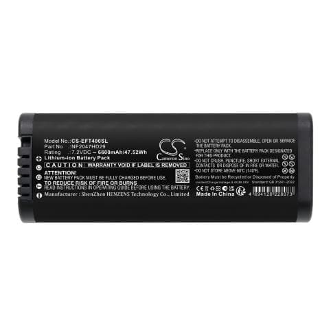 Batterie pour Exfo NF2047HD