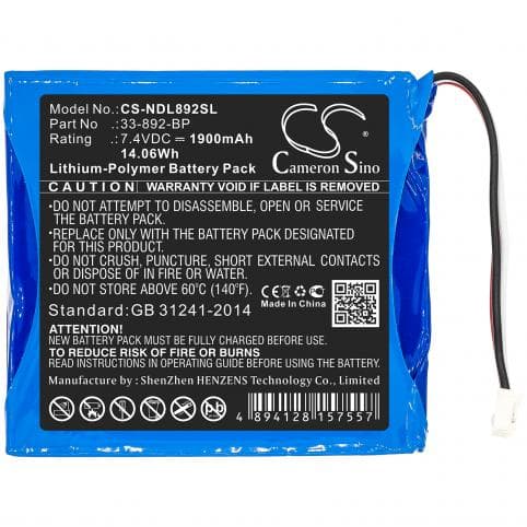 Batterie pour Ideal 33-892-BP