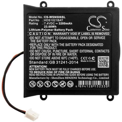 Batterie pour Owon HDS1021BAT