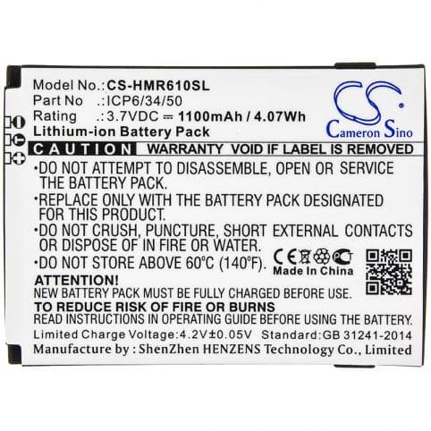 Batterie pour Humanware ICP6/34/50
