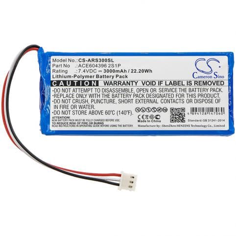 Batterie pour Aaronia ACE604396 2S1P