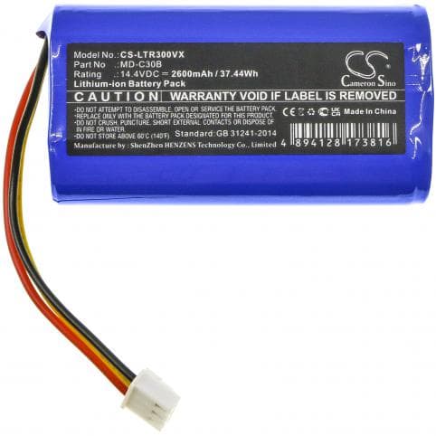 Batterie pour Liectroux MD-C30B