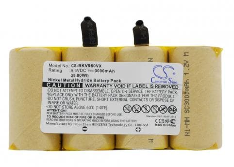 Batterie pour Black Decker DV9605