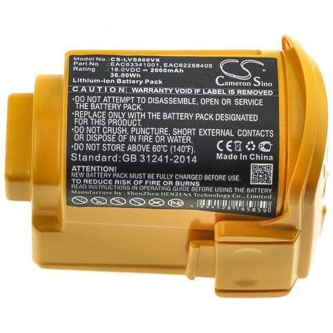 Batterie pour LG EAC62258401