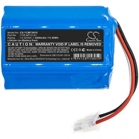 Batterie pour Iclebo YCR-MT12-S1
