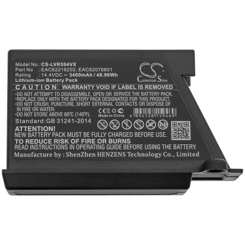 Batterie pour LG vr6600pg