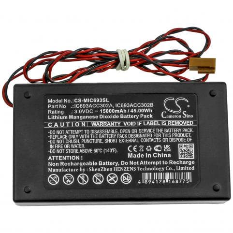 Batterie pour GE Fanuc IC693ACC302A