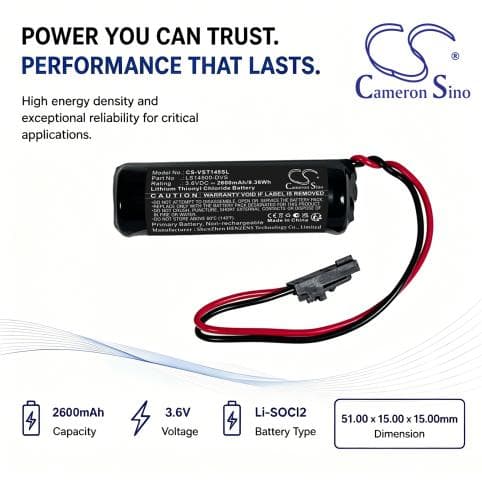 Batterie pour Vision LS14500-DVS