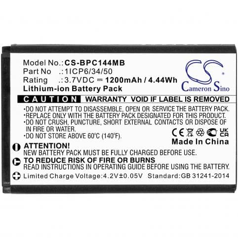 Batterie pour Babymoov 1ICP6/34/50
