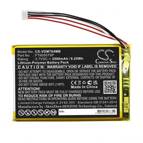 Batterie pour V Tech FT605075P