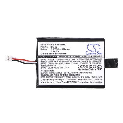Batterie pour DE Securite Hikvision DV-02