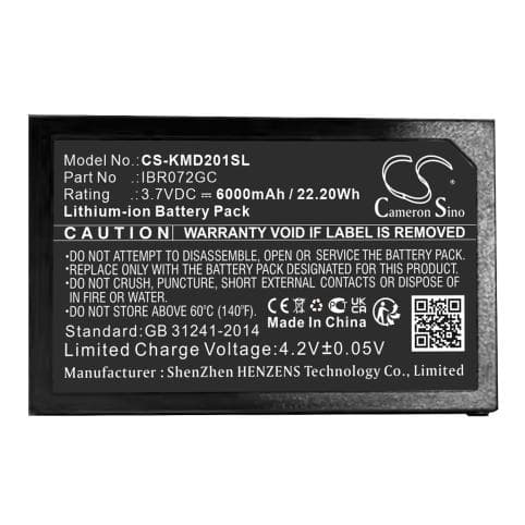 Batterie pour DE Securite IES IBR072GC