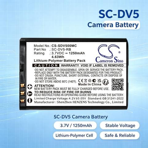 Batterie pour Patroleyes SC-DV5-RB