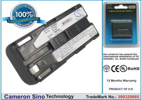 Batterie pour Canon BP-608