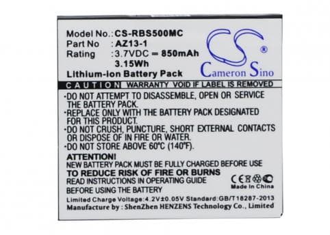 Batterie pour Xiaomi YI AZ13-1
