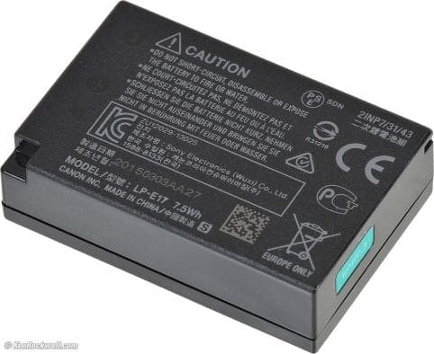 Batterie pour Canon LP-E17