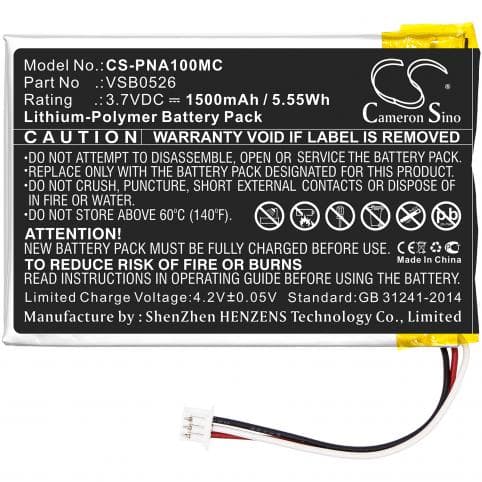 Batterie pour Panasonic VSB0526
