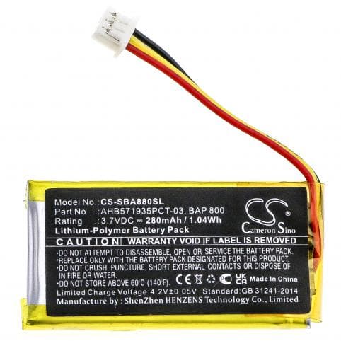 Batterie pour Sennheiser AHB571935PCT-03