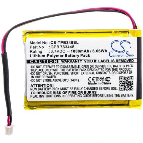 Batterie pour Telex GPB 783448