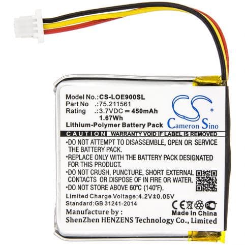 Batterie pour Logitech 75.211561