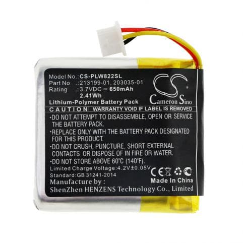 Batterie pour Plantronics 203035-01