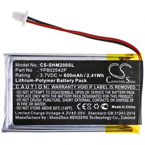Batterie pour Sena YP802542P