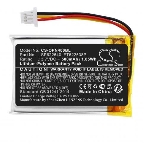 Batterie pour Opticon SP622540