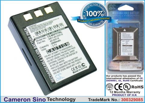 Batterie pour Metrologic 46-00518