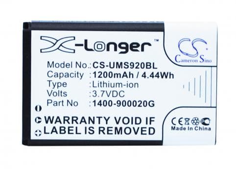 Batterie pour Unitech 1400-900020G