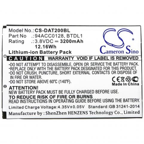 Batterie pour Datalogic 3H21-00000491