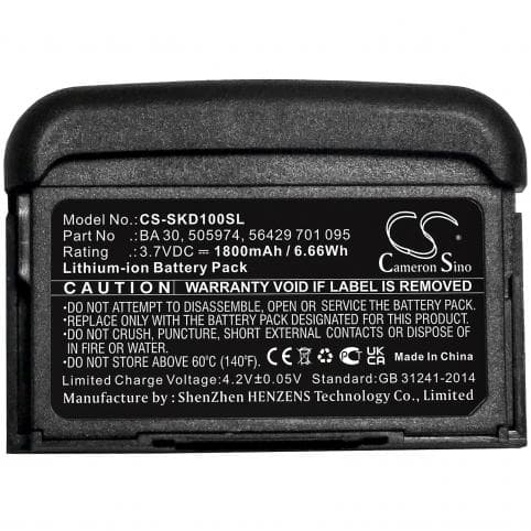 Batterie pour Sennheiser BA 30