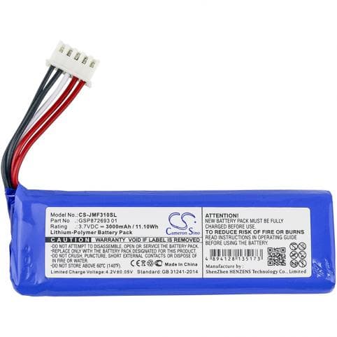 Batterie pour JBL GSP872693 01