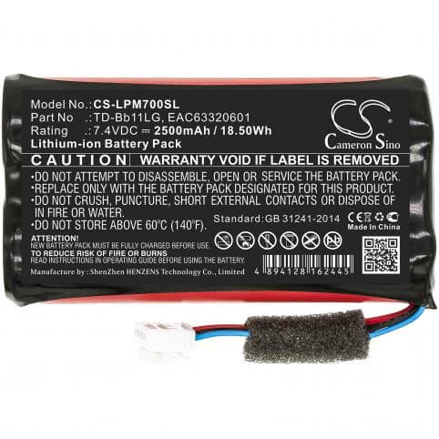 Batterie pour LG EAC63320601