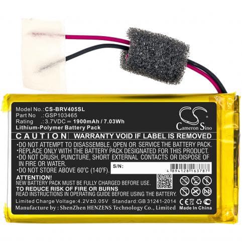 Batterie pour Braven GSP103465