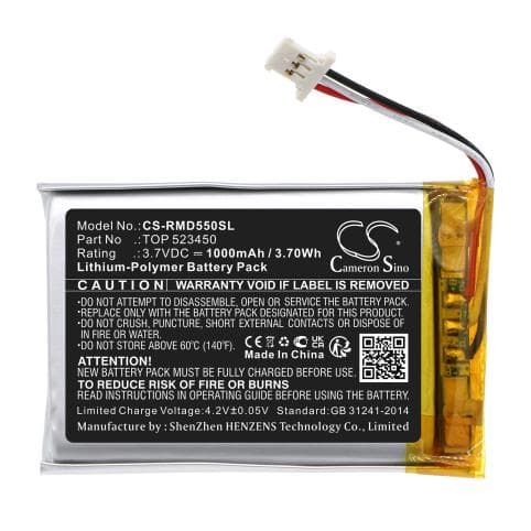Batterie pour Rand Mcnally TOP 523450