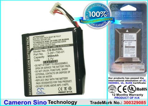 Batterie pour Sony 3-281-790-01