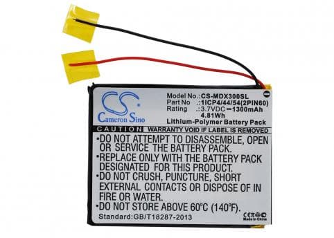 Batterie pour Modecom 1ICP4/44/54(2PIN60)