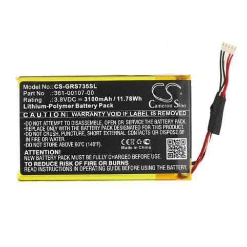 Batterie pour Garmin 361-00107-00