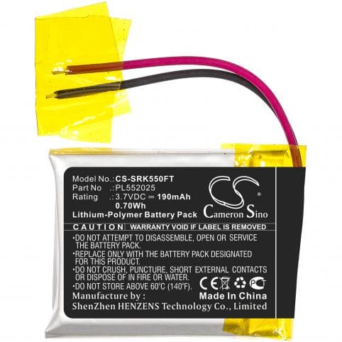 Batterie pour Shark PL552025