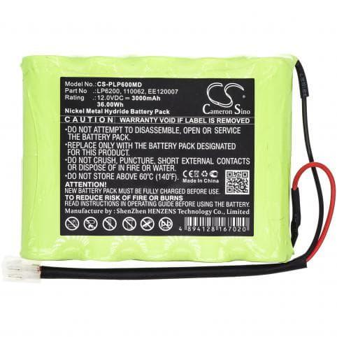 Batterie pour Physio Control LP6200